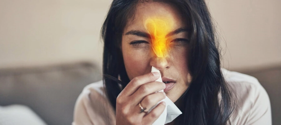 Sintomas de sinusite atacada