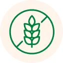 Ícone Sem glúten e lactose