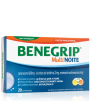 Embalagem de Benegrip® Multi Noite com 20 comprimidos.